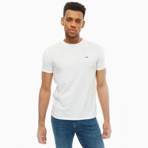 Tommy Jeans pánské bílé tričko Blended